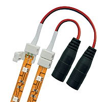 Коннектор для светодиодных лент Uniel UCX-SJ2/B20-NNN WHITE 020 POLYBAG 06615