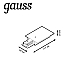 Адаптер питания Gauss TR139