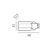 Питание боковое к треку 5040xx-(F)/(R) Quattro Lightstar 504117-FRPS