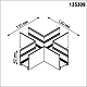 Соединитель X Novotech VECTOR 135309