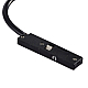 Коннектор питания для магнитного шинопровода Arlight MAG-MICROCOSM-CON-POWER-1500 (BK) (IP20 Пластик) 062271