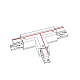 Konnektor t obraznyy levyy 1 nowodvorski ctls power 8243