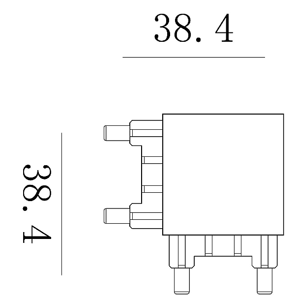 Коннектор SWG PRO CN-SLIM-WH-L 022073