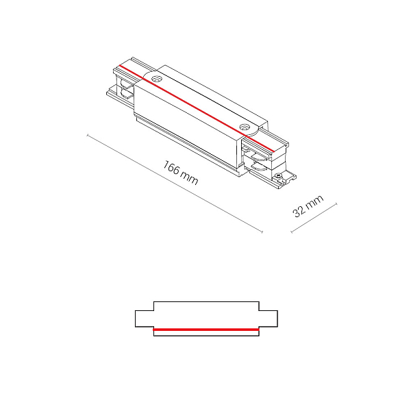 Konnektor pryamoy nowodvorski ctls power 8707