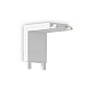 Коннектор L-образный внутренний Ambrella light Track System Magnetic Ultra Slim GV1103