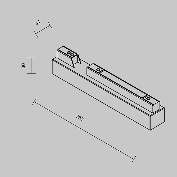 Блок питания встраиваемый Maytoni белый TRX010DR2-200W