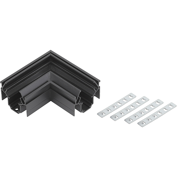 Коннектор ЭРА TRM-PC20-CC-B угловой для магнитного трекового шинопровода NOVA TRM-PC20 черный Б0054793