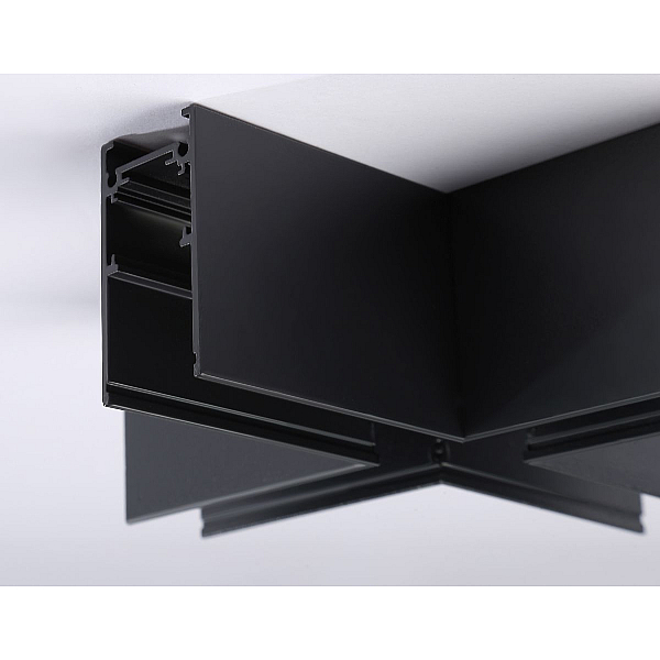 Коннектор X-образный для накладного шинопровода Ambrella light Track System Magnetic GL3376