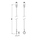 Держатель трека Arlight ART-APRIORI-HOLDER-HANG-TUBE-L1500 (TN) 049320