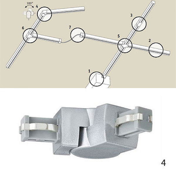 Коннектор Paulmann RS Uline 95055