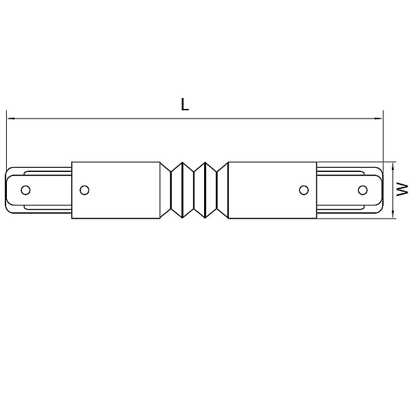 Konnektor gibkiy lightstar barra 502156