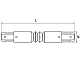 Konnektor gibkiy lightstar barra 502156