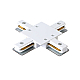 Соединитель X-образный (однофазный) Crystal Lux CLT 0.2211 CLT 0.2211 04 WH