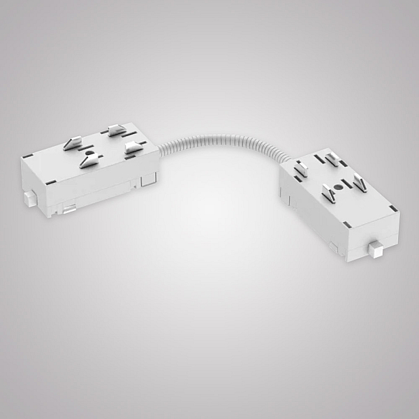 Угловой коннектор питания AM Group AM551 WH SMART