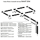 Торцевая заглушка для шинопровода AM Group AM555 BK