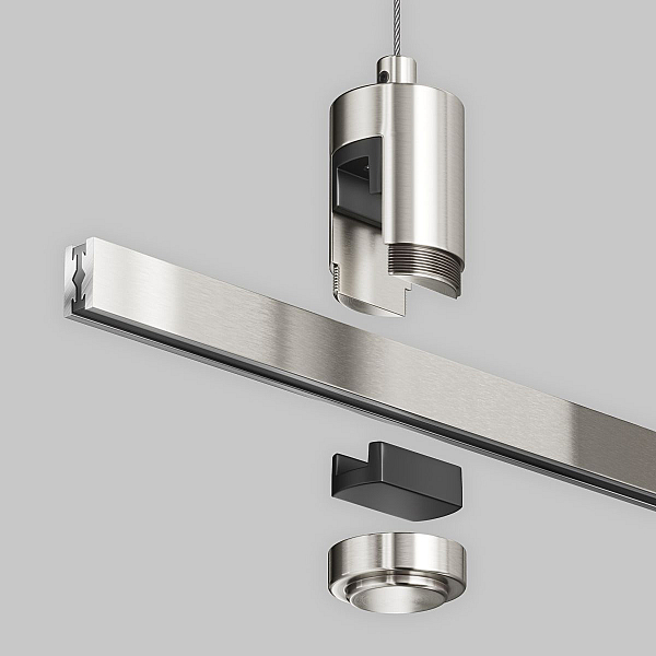 Подвес тросовый Hang одинарный Maytoni Technical TRA157SW-S1-PT