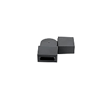 Гибкое cоединение 48V черное Lightstar Due Hermes 510157