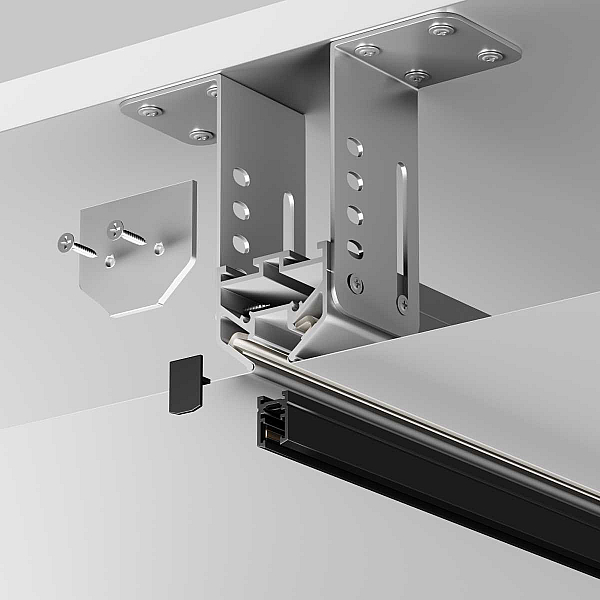 Профиль для монтажа Levity в натяжной ПВХ потолок Maytoni Technical TRA184MP-212S(N)
