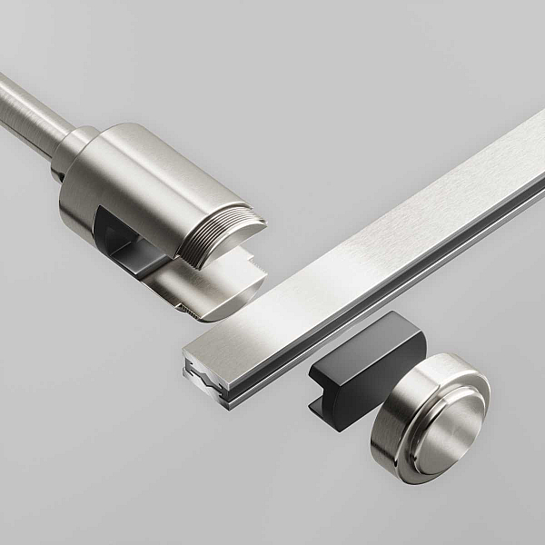 Крепление настенное Wall одинарное удлиненное Maytoni Technical TRA155CW-SL1-PT