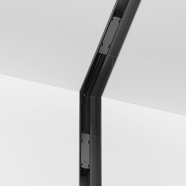 Угловой коннектор внутренний для встраиваемого магнитного шинопровода Maytoni Technical Gravity TRX010ICL-22B