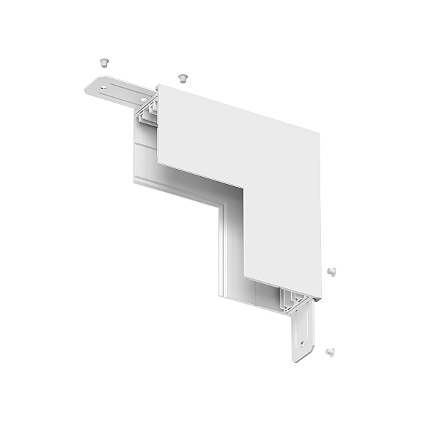 Коннектор L-образный стена-потолок Denkirs Smart TR2108-WH