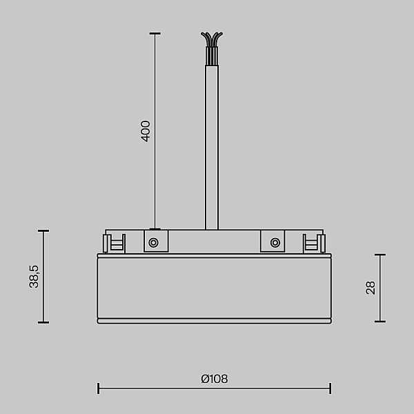 Блок питания Maytoni Technical Basity 48V 100W IP54 2A TRA172DR-100W-B