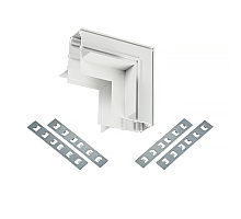 Коннектор угловой для магнитного шинопровода Myfar Accessories for MagLine 23 MT0200-CLW-W