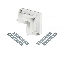 Коннектор угловой для магнитного шинопровода Myfar Accessories for MagLine 23 MT0200-CLW-W