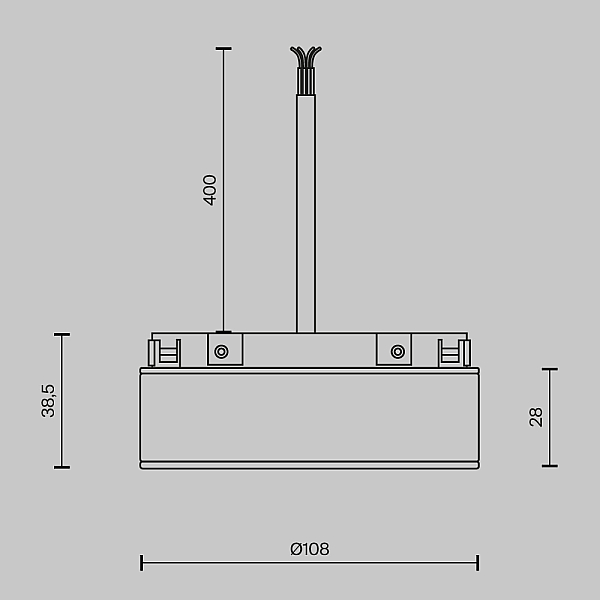 Блок питания Maytoni Technical Basity 48V 100W IP54 2A TRA172DR-100W-DS-B