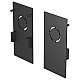 Заглушка Hesby Lighting ElDeko для накладного шинопровода, чёрная, 2 шт HSBL_0057