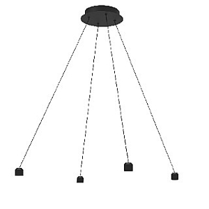 Подвес с питанием Arlight ART-APRIORI-CANOPY-HANG-4A-L5000-POWER (BK) 049353