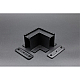 Соединитель угловой плоский встраиваемый Aployt Magnetic track 220 APL.0283.00.01