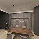 Фиксатор трекового светильника Denkirs Smart Ray DK8064-BK