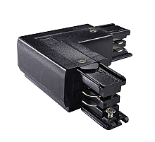Коннектор L-образный правый Ideal Lux Link Trimless L-Connector Right Black 169729