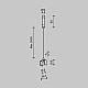 Тросовый подвес Exility X, 2 шт. Maytoni Technical EXILITY X Accessories for tracks Exility X TRA239SW-2B