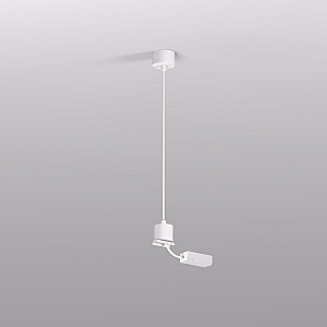 Подвод питания для подвесного монтажа трека Denkirs Smart Base TR2124-WH
