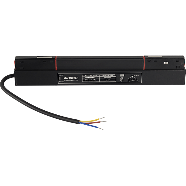 Драйвер для магнитного шинопровода Crystal lux 48V, 200W CLT 0.203 09 BL SMART