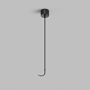 Подвод питания Denkirs SMART SLIM BASE TR2426-BK