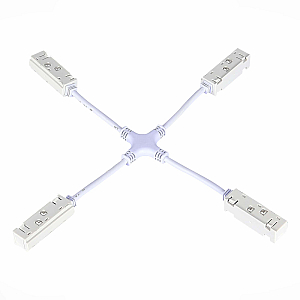 Коннектор питания X-образный для магнитного шинопровода ST Luce Skyline 48 ST006.569.00