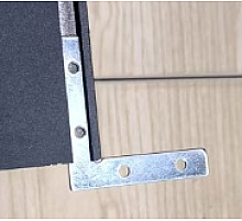 Коннектор угловой для алюминиевого профиля Myfar Accessories for Single MT0100-CC