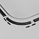 Коннектор радиусный встраиваемый Maytoni Technical Exility TRA044-angle.12B
