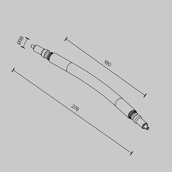 Гибкий коннектор Maytoni Technical Accessories for system Axity CA005FC-B