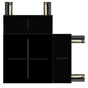 Коннектор угловой Эра TRM-S5-CC BK Б0059030