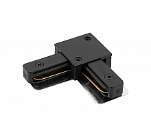 Коннектор L-образный Denkirs DK Track Black TR1102-BK