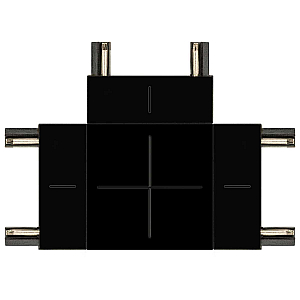 Коннектор Т-образный Эра TRM-S5-CT BK Б0059032