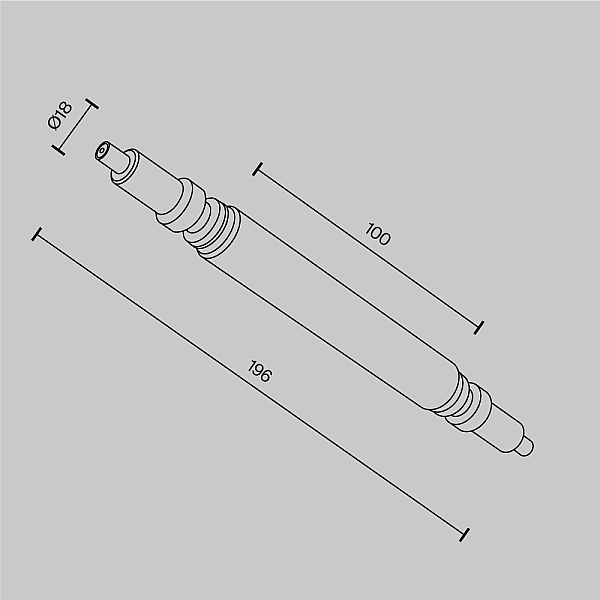 Коннектор Maytoni Technical CA004RC-B