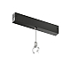 Фиксатор трекового светильника Denkirs Smart Ray DK8064-BK