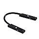 Коннектор гибкий для магнитного шинопровода Arlight MAG-MICROCOSM-CON-FLEX-LONG-POWER (BK) (IP20 Пластик) 062270