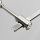 Крепление настенное Wall одинарное удлиненное Maytoni Technical TRA155CW-SL1-PT
