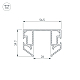Профиль-держатель Arlight MAG-STRETCH-25-2000 (5LN) 056188